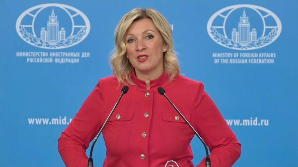 ՌԴ ԱԳՆ պաշտոնական ներկայացուցիչ Մարիա Զախարովան - Sputnik Արմենիա