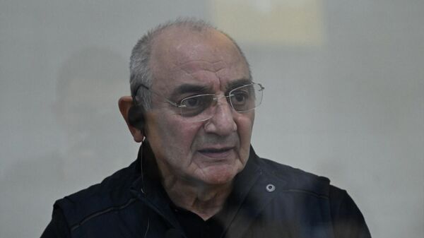 Судебное заседание над армянским военно-политическим руководством Нагорного Карабаха (23 декабря 2025). Баку - Sputnik Армения