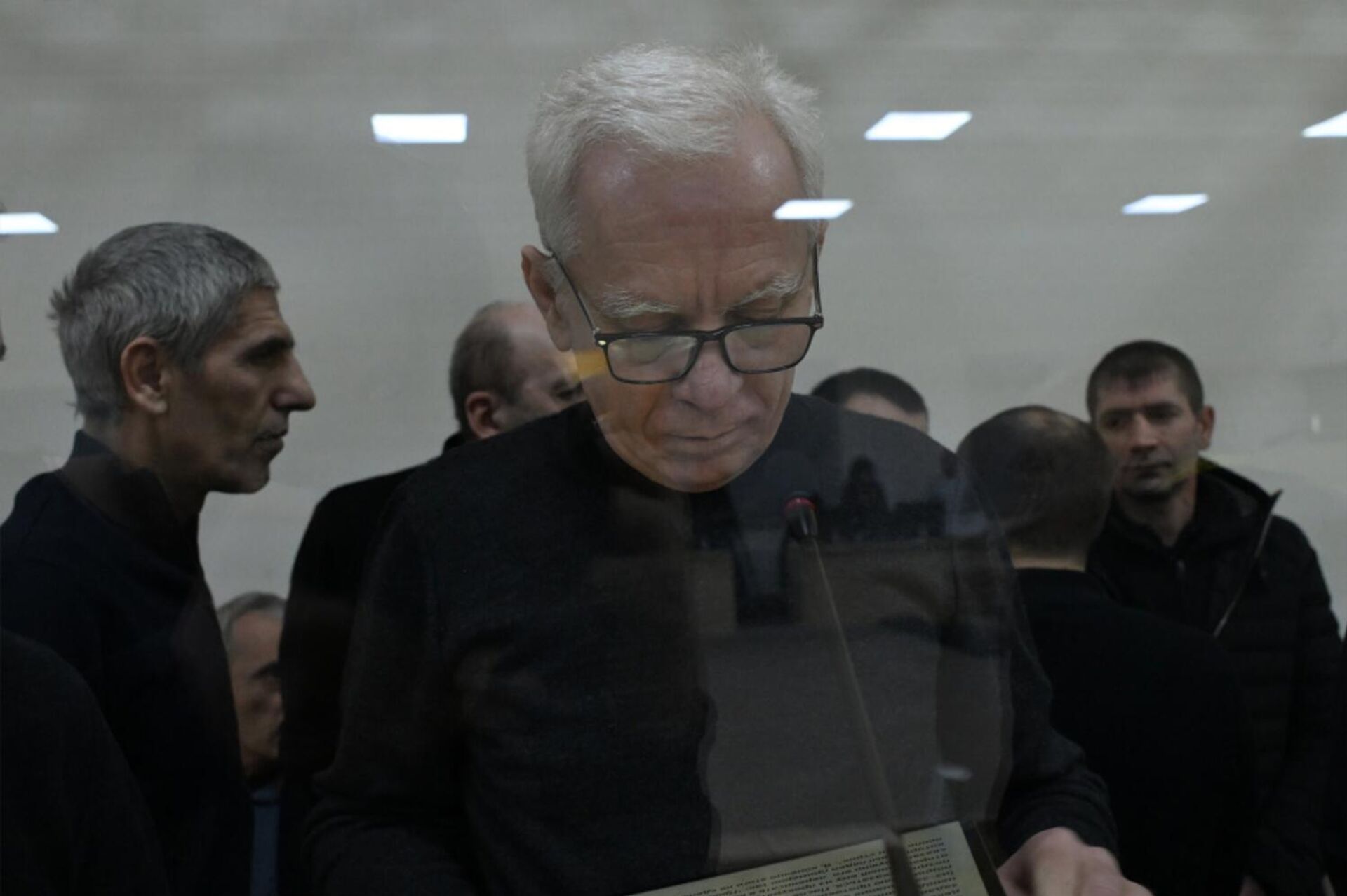 Судебное заседание над армянским военно-политическим руководством Нагорного Карабаха (23 декабря 2025). Баку - Sputnik Արմենիա, 1920, 25.12.2025