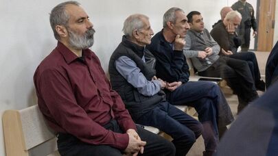 Судебное заседание над армянским военно-политическим руководством Нагорного Карабаха (26 декабря 2025). Баку