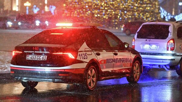Ночной снегопад в Ереване - Sputnik Արմենիա