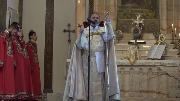 Փորձ է արվում թուլացնել մեր եկեղեցին, բայց ոչինչ չի ստացվելու․ հայր Զաքարիա - Sputnik Արմենիա