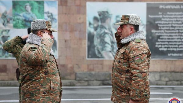 Էդվարդ Ասրյանը ձմեռային զորակոչին ընդառաջ այցելել է հանրապետական հավաքակայան - Sputnik Արմենիա