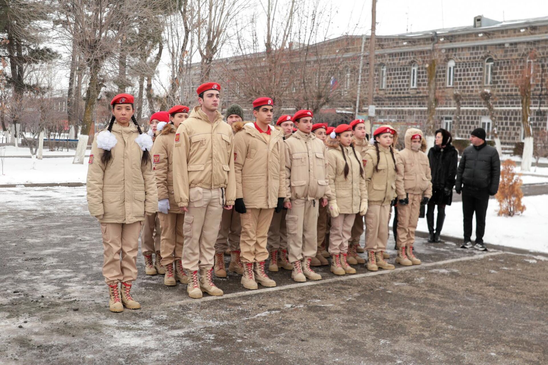 Торжественные мероприятия по случаю 84-летия российской военной базы (29 декабря 2025). Гюмри - Sputnik Армения, 1920, 29.12.2025