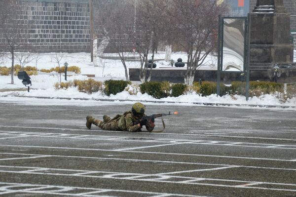 Торжественные мероприятия по случаю 84-летия российской военной базы (29 декабря 2025). Гюмри - Sputnik Армения
