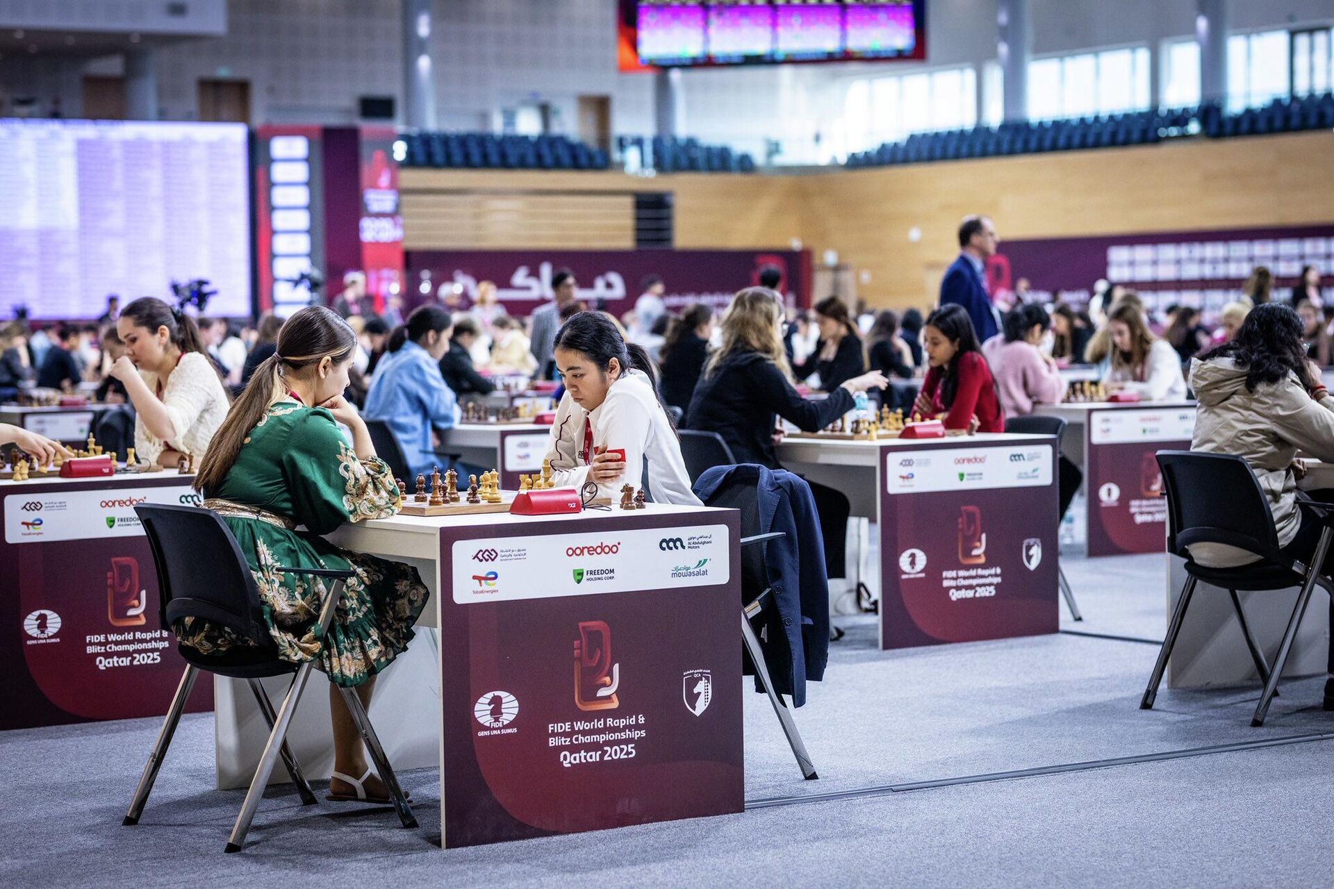 Женский Чемпионат мира по блицу 2025 (30 декабря 2025). Доха - Sputnik Армения, 1920, 30.12.2025