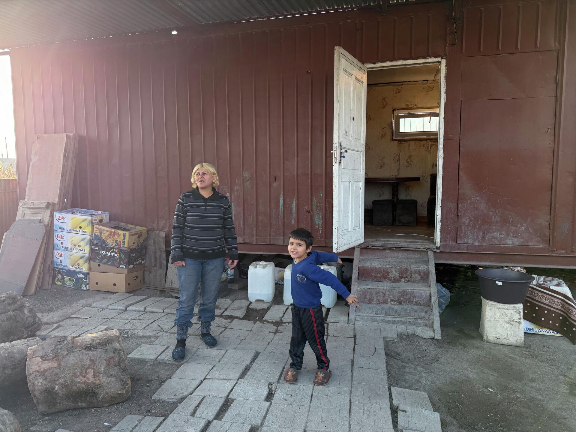 Социально необеспеченная семья Геворкян - Sputnik Արմենիա, 1920, 30.12.2025