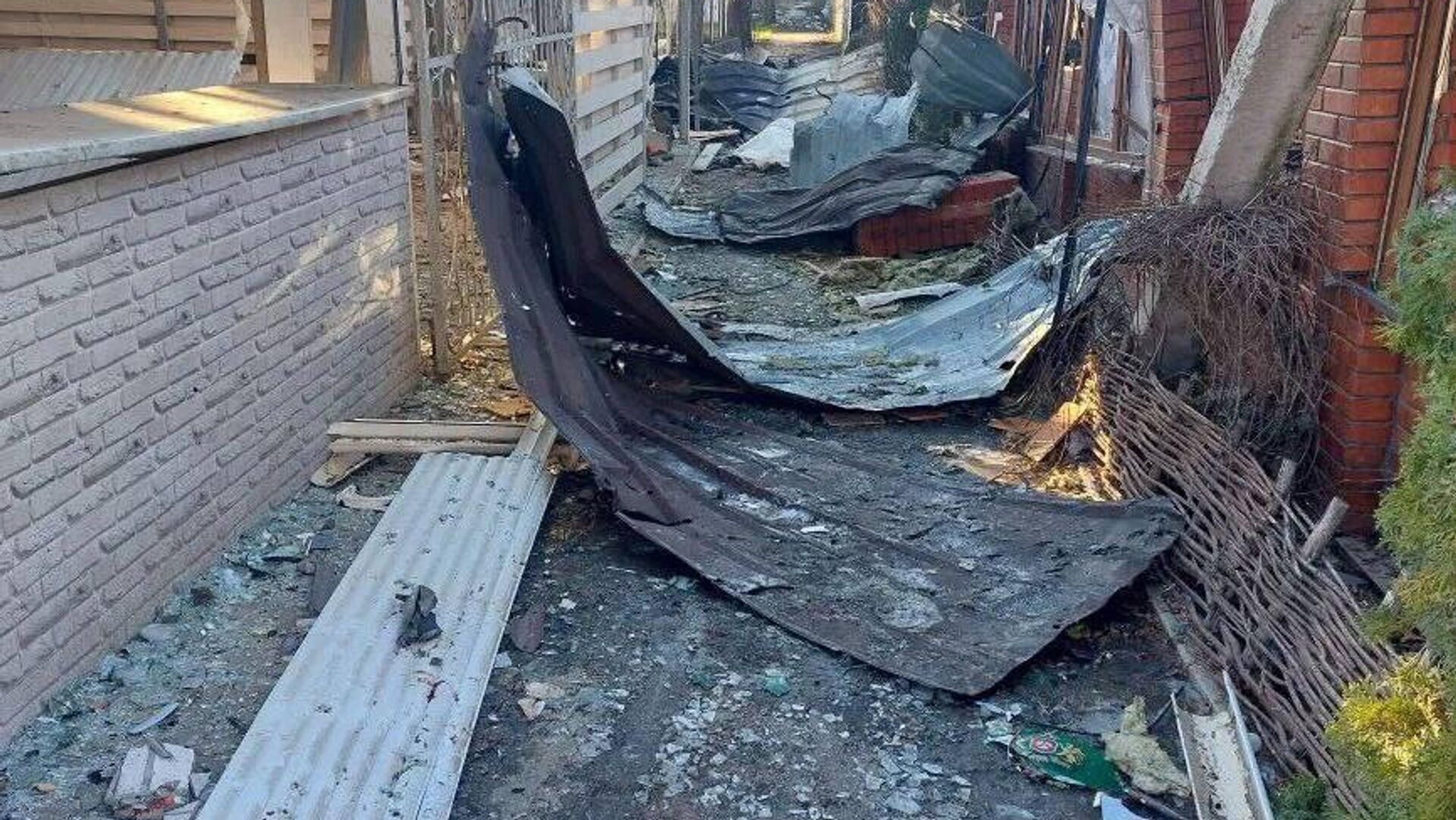 Խերսոնի մարզում հարձակման հետևանքները - Sputnik Արմենիա, 1920, 01.01.2026