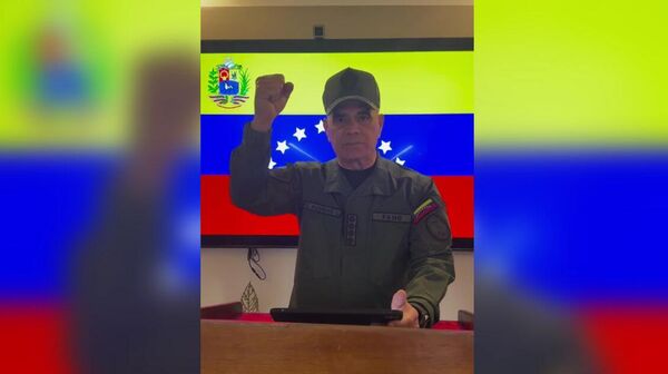 Министр обороны Республики Венесуэла генерал Владимир Падрино Лопес осуждает вероломное нападение на страну - Sputnik Արմենիա