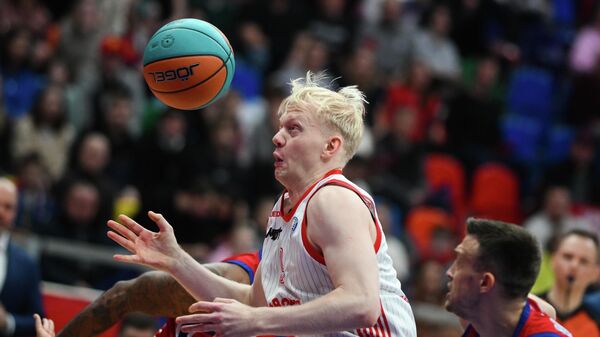 Игрок БК МБА-МАИ Даниил Касаткин  - Sputnik Армения