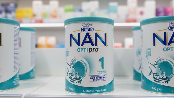 Банки с детским питанием NAN opti pro - Sputnik Армения