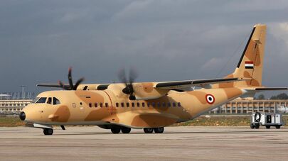 Военный самолет Египетских ВВС C295