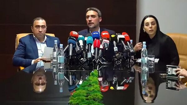 Экстренная пресс-конференция группы адвокатов Самвела Карапетяна (13 января 2025). Еревaн - Sputnik Армения