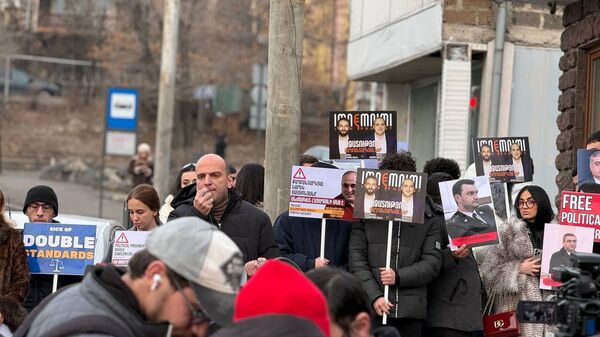 Ակցիա ԵՄ–ի մոտ - Sputnik Արմենիա