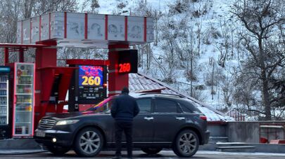 Автозаправочная станция в Ереване