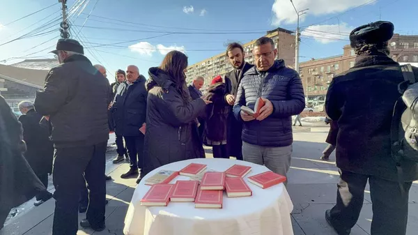 «Գրիբոյեդով անունով ճակատագիրը» գրքի շնորհանդես. Երևանում հարգել են ականավոր դրամատուրգի և դիվանագետի հիշատակը - Sputnik Արմենիա