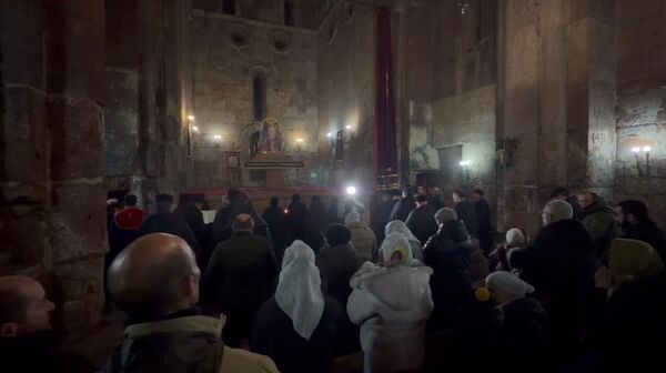 Совместная молитва в Бюракане - Sputnik Армения