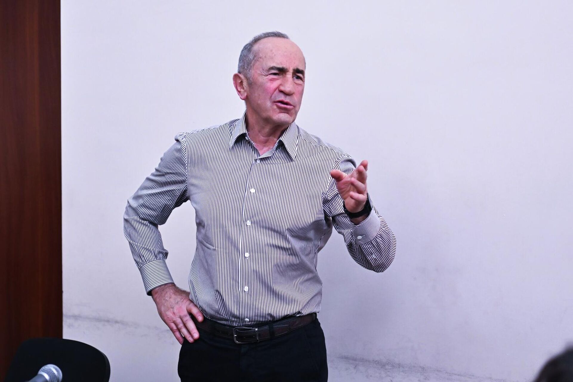 Роберт Кочарян во время судебного заседания (16 января 2026). Еревaн - Sputnik Արմենիա, 1920, 16.01.2026