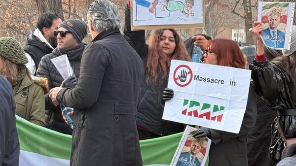 Ակցիա, Իրանի դեսպանատան դիմաց - Sputnik Արմենիա