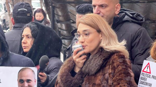 Բողոքի ակցիայի ժամանակ - Sputnik Արմենիա
