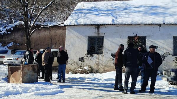 Գործադուլ անող հանքափորները - Sputnik Արմենիա