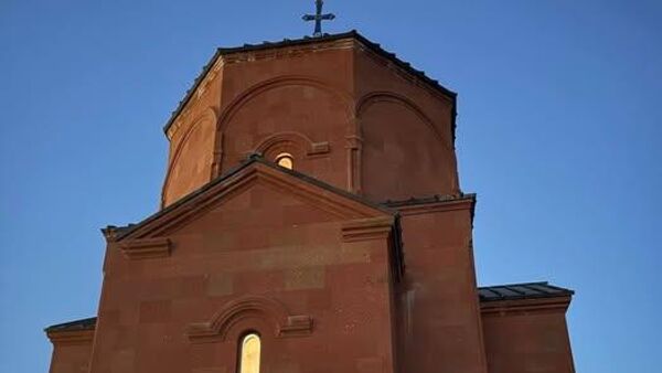 Церковь Святого Саака-Месропа в Воскетапе  - Sputnik Армения