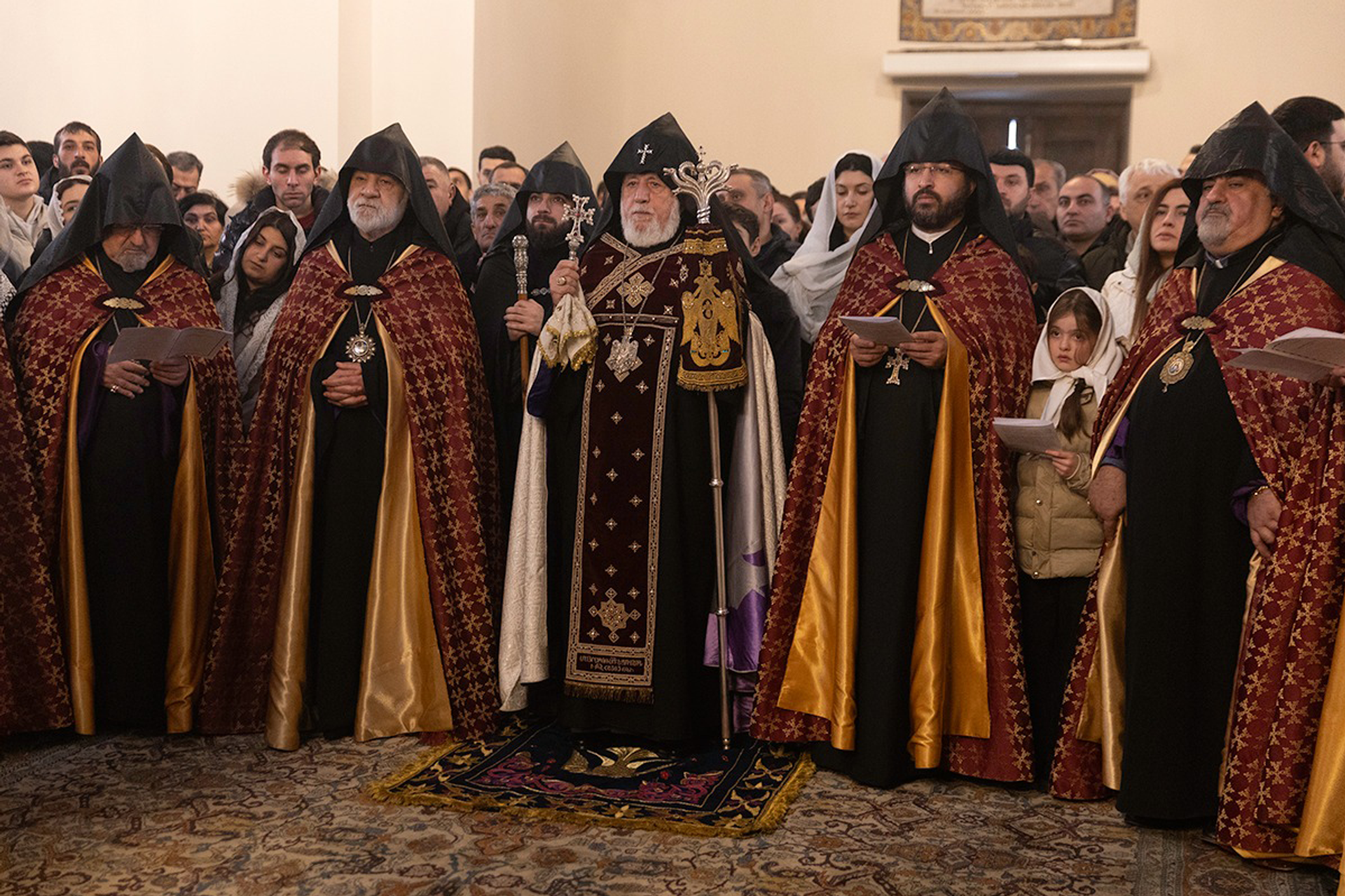 Литургия под предстоятельством Католикоса Гарегина Второго (25 января 2026). Эчмиадзин - Sputnik Армения, 1920, 25.01.2026