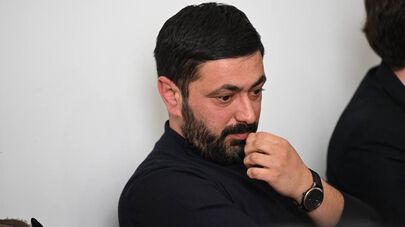 Арамаис Тахмазян (бывший отец Таде) на первом заседании суда по делу епископа Мкртича Прошяна (26 января 2026). Аштарак