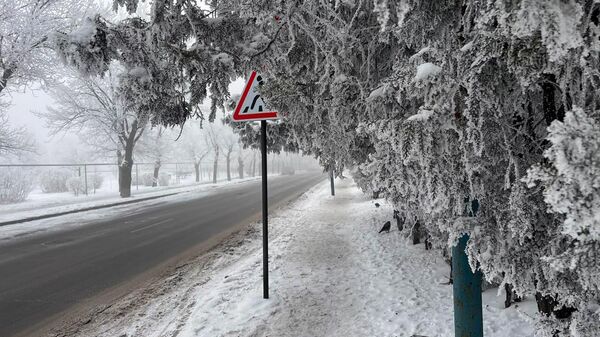 Зимнее утро в Ереване - Sputnik Армения