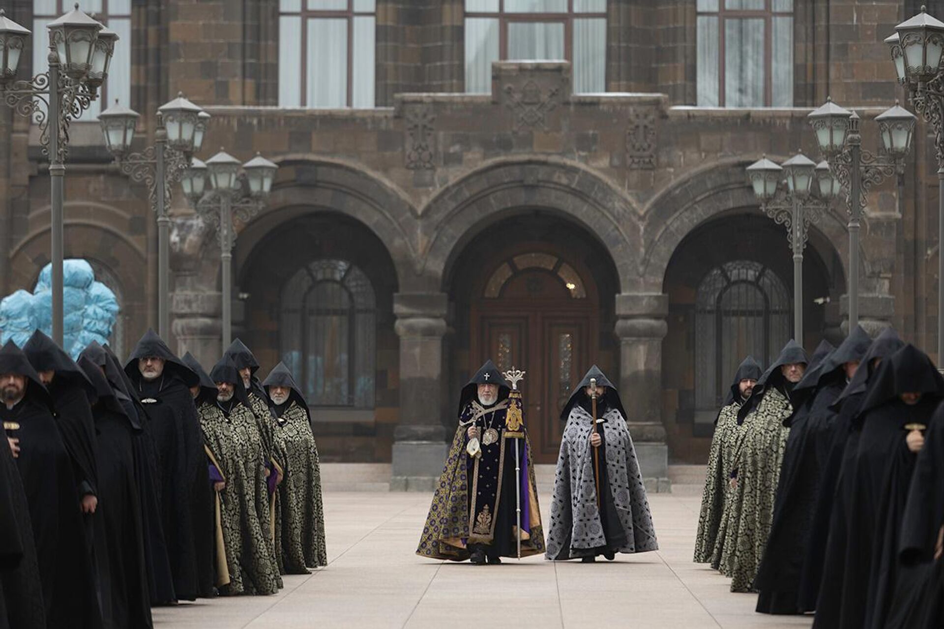 Заупокойная месса в День памяти погибших при защите Отечества в Эчмиадзинском соборе (27 января 2026). Эчмиадзин - Sputnik Армения, 1920, 27.01.2026