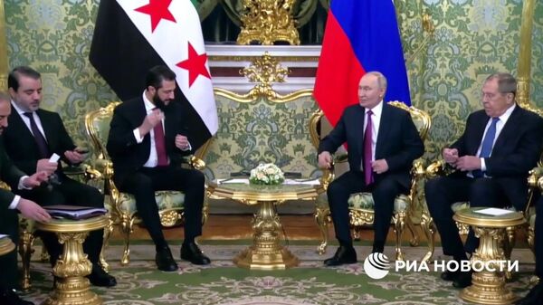 Переговоры Путина и лидера Сирии аш-Шараа  - Sputnik Армения