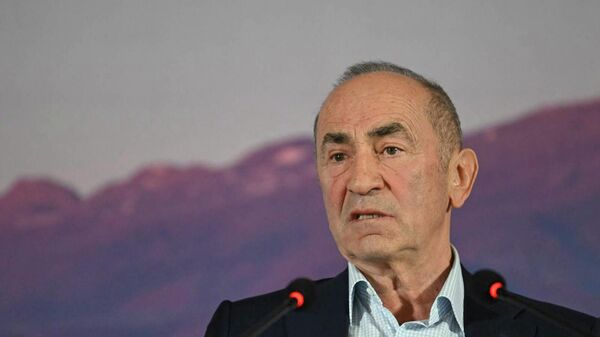 Роберт Кочарян проводит пресс-конференцию (29 января 2026). Еревaн - Sputnik Армения