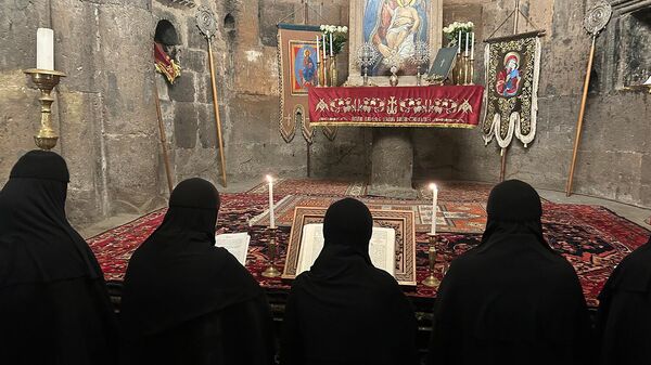 Միասնական աղոթք Սաղմոսավանքում - Sputnik Արմենիա