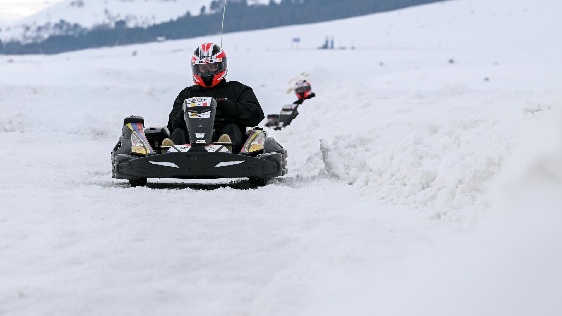 Зимний картинг в Апаране - Sputnik Армения, 1920, 14.02.2026