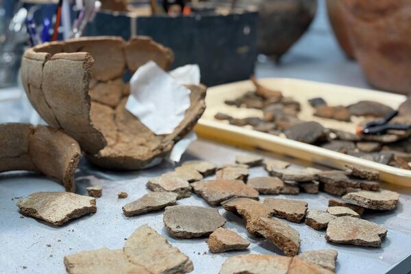 Հայտնաբերված խեցանոթները - Sputnik Արմենիա