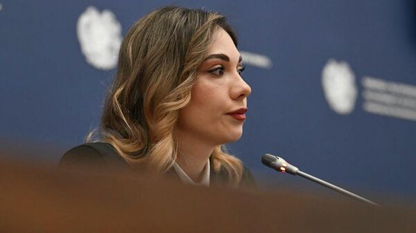 Пресс-конференция министра юстиции Србуи Галян (4 февраля 2026). Еревaн - Sputnik Армения