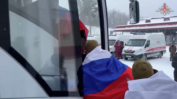 Возвращение российских военнослужащих из плена - Sputnik Արմենիա