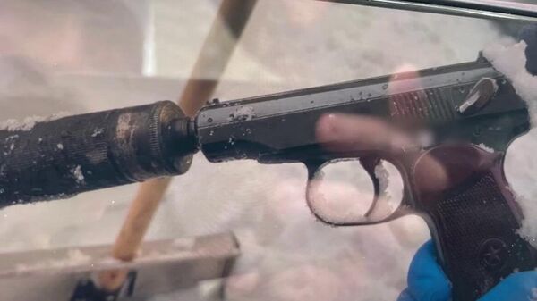 Кадры с исполнителем покушения на генерал-лейтенанта Алексеева - Sputnik Արմենիա