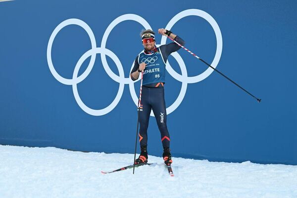 Микаэл Микаэлян на Зимней Олимпиаде (8 февраля 2026). Италия - Sputnik Армения