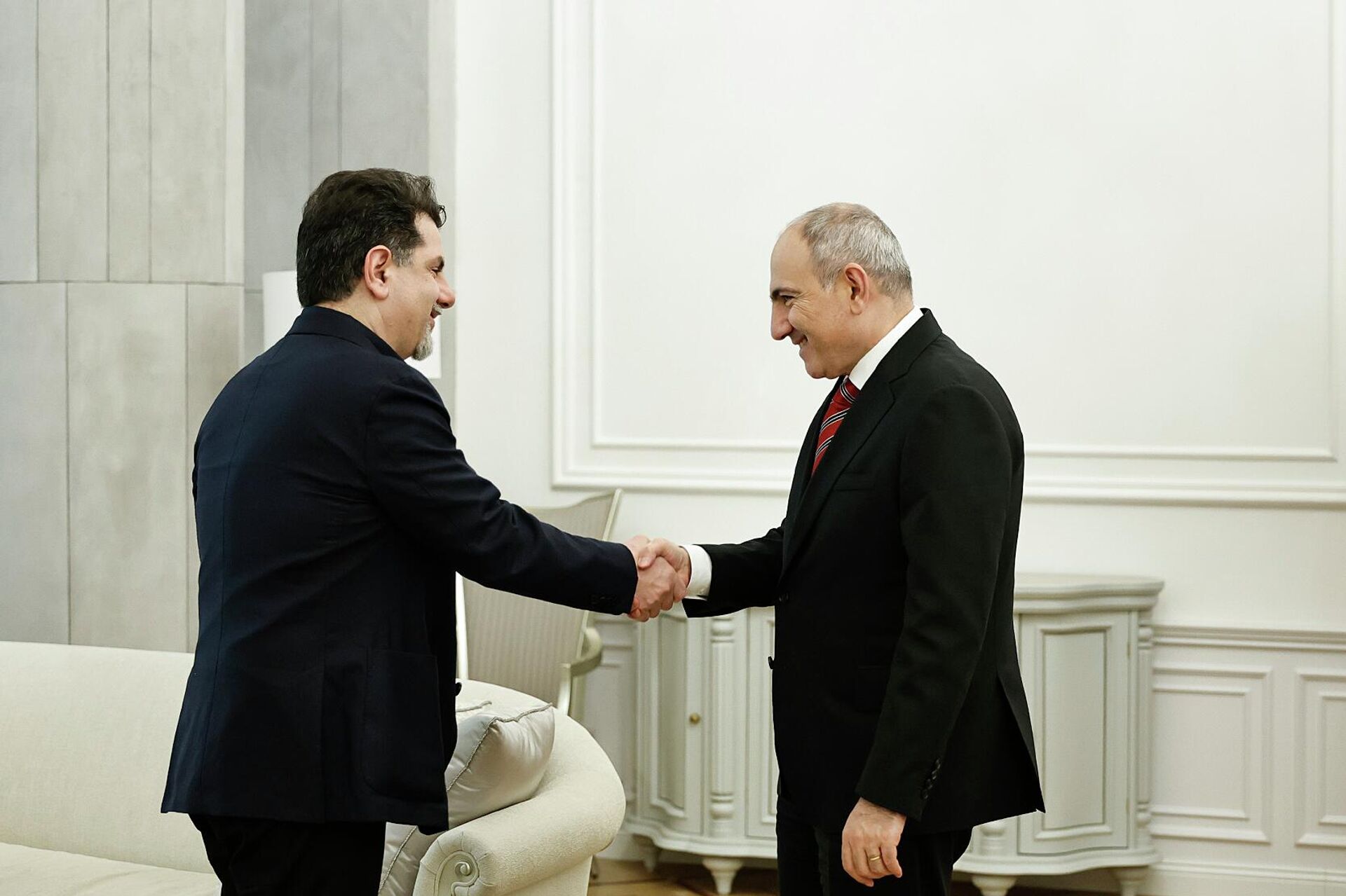 Премьер-министр Никол Пашинян принял вице-президента компании NVIDIA Рева Лебаредяна (10 февраля 2026). Еревaн - Sputnik Արմենիա, 1920, 10.02.2026