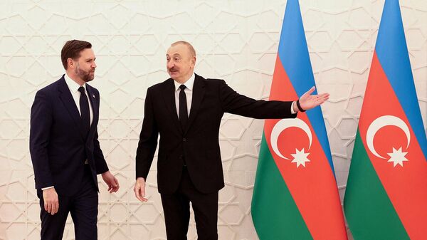 Ջեյ Դի Վենսն ու Իլհամ Ալիևը - Sputnik Արմենիա