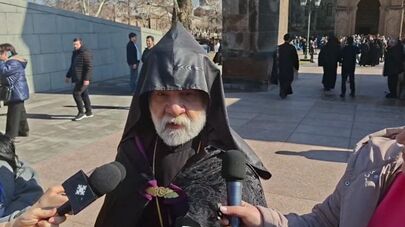 Архиепископ Натан отвечает на вопросы прессы (15 февраля 2026). Эчмиадзин