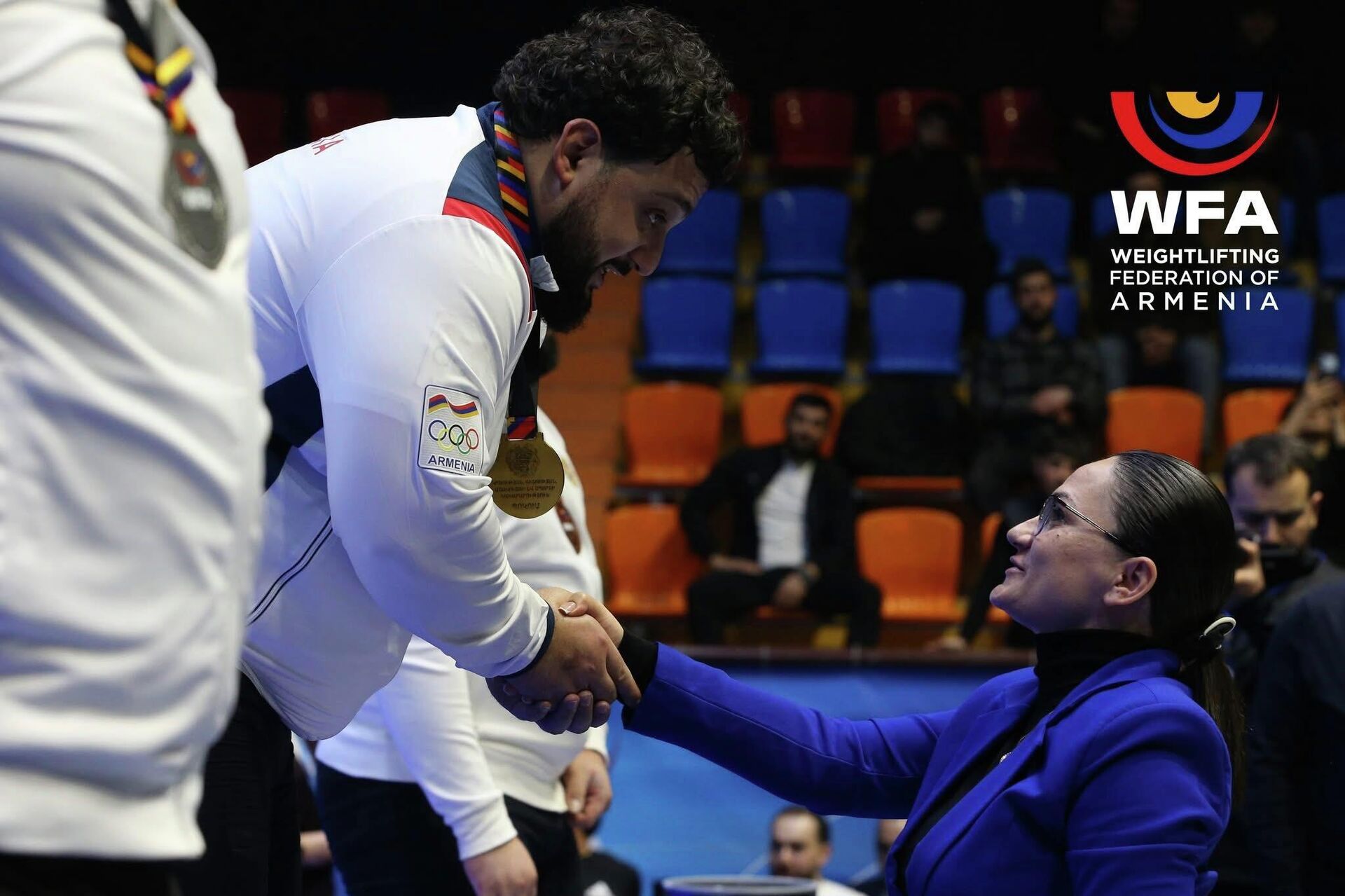 Вараздат Лалаян стал чемпионом Армении по тяжелой атлетике в мужской весовой категории +110 кг (15 февраля 2026). Еревaн - Sputnik Արմենիա, 1920, 15.02.2026