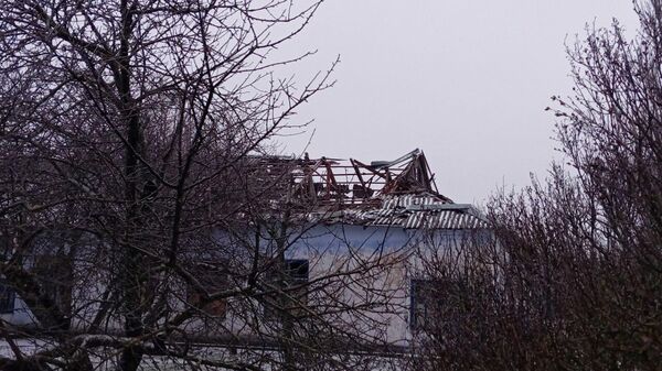 Последствия атаки ВСУ (18 февраля 2026). Херсонская область - Sputnik Армения