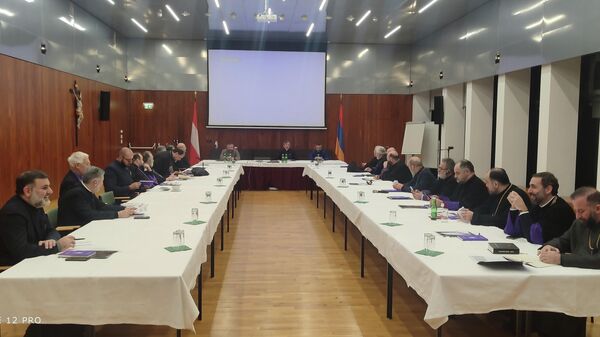 Конференция епископов открылась в Санкт-Пельтене (18 февраля 2026). Австрия - Sputnik Армения