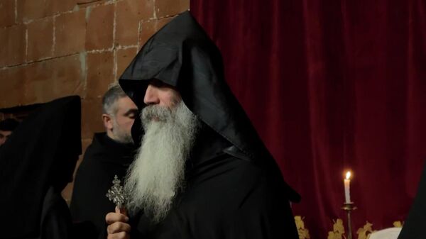 Совместная молитва за арестованных священнослужителей прошла в церкви Кармрашена  - Sputnik Армения