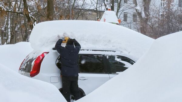 Մոսկվայում տեղացած ձյունը - Sputnik Արմենիա