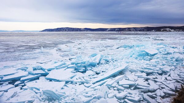 Озеро Байкал зимой - Sputnik Армения