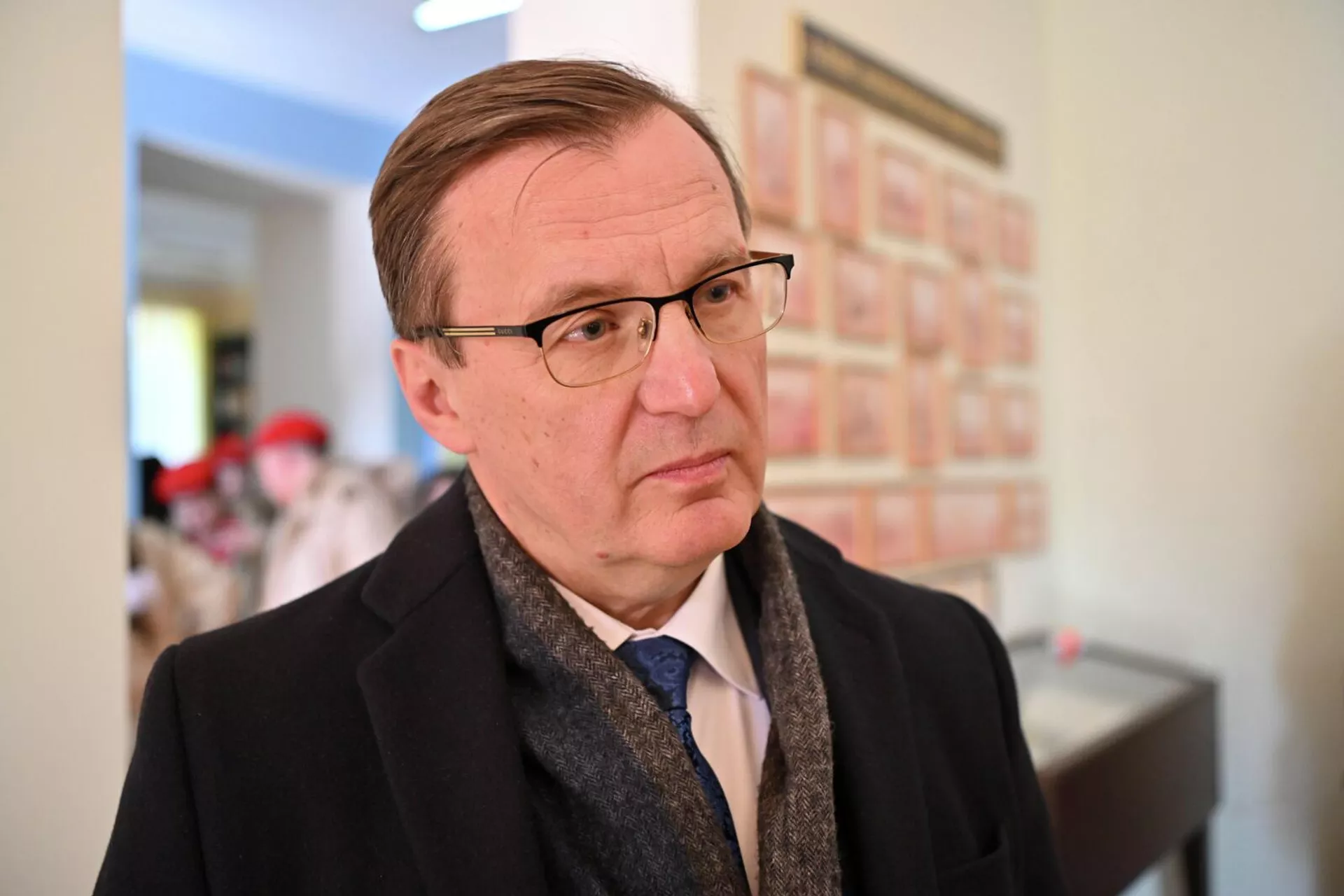 Генеральный консул РФ в Гюмри Игорь Титов на праздновании Дня защитника Отечества на территории 102-й военной базы ВС РФ (23 февраля 2026). Гюмри - Sputnik Արմենիա, 1920, 23.02.2026