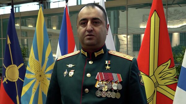Награждение полковника Павлика Мартиросяна - Герой России - Sputnik Արմենիա